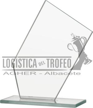 CRISTAL UV LED LÁSER MODELO “ZOSMA”, 20,5 cm cm