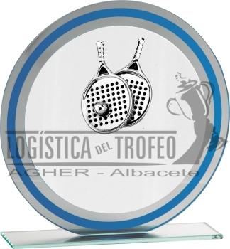TROFEO CRISTAL MODELO “BOOTES”, 19 cm cm